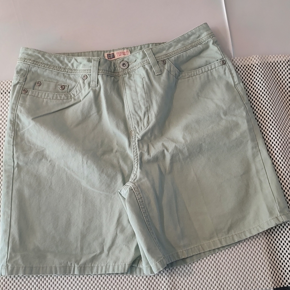 Faded Glory Women's Size 8 Light Green Shorts